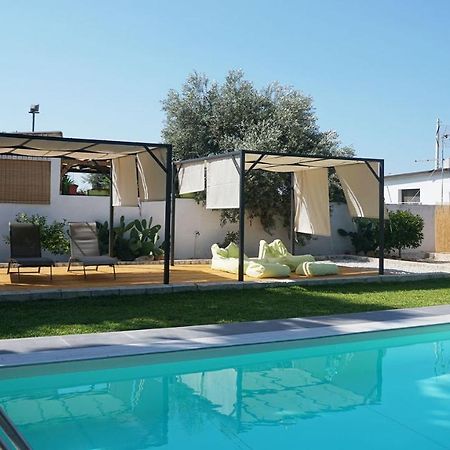 Dependance In Villa Con Piscina Syracuse Bagian luar foto